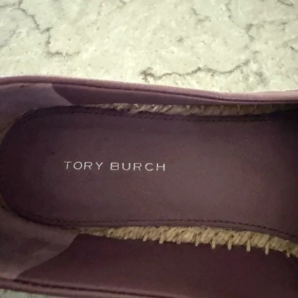 Tory Burch Mauve Elenor Espadrille Flats - Picture 4 of 7